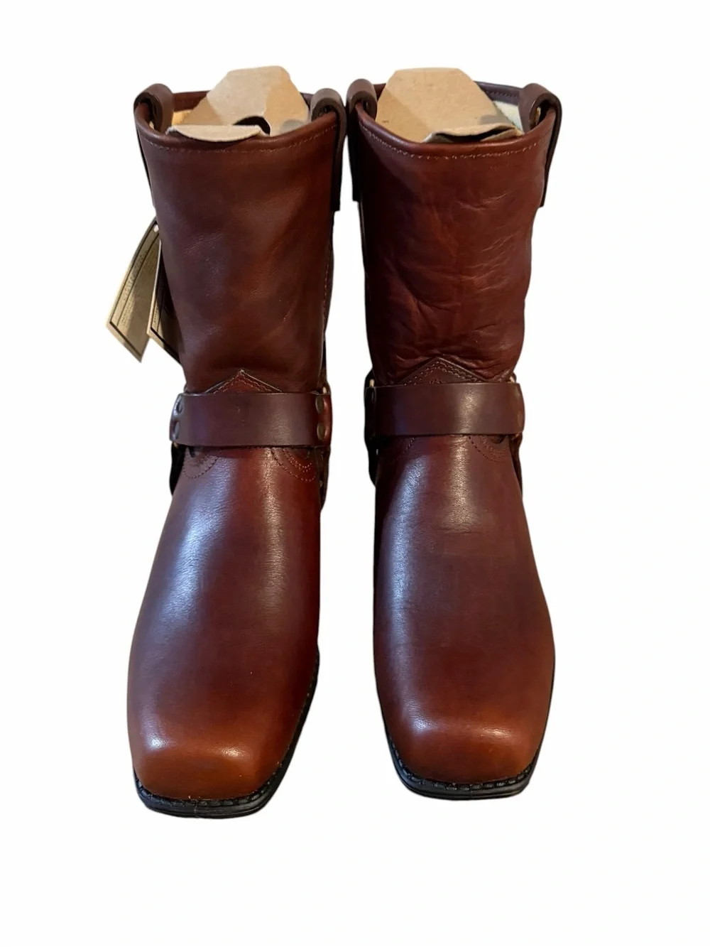 Frye NEW Youth Vintage Small Frye Pull On Harness Boots Size 1 #267074